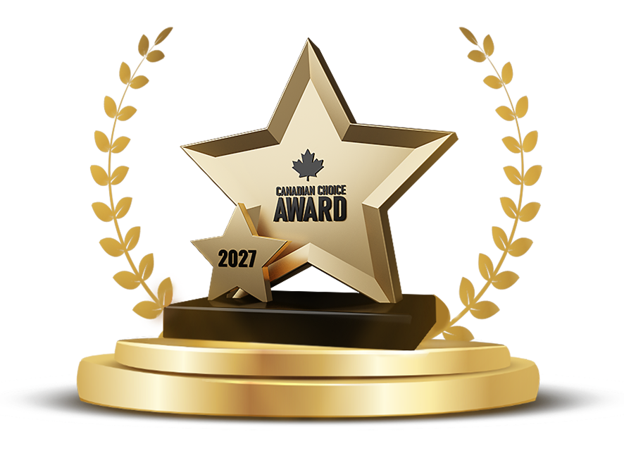Canadian Choice Award 2027 nomination trophy