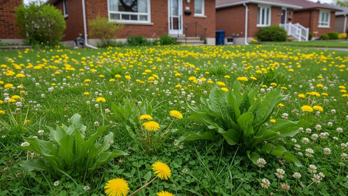 Lawn Weed Control in the GTA — What Actually Works in Ontario (2026 Guide)