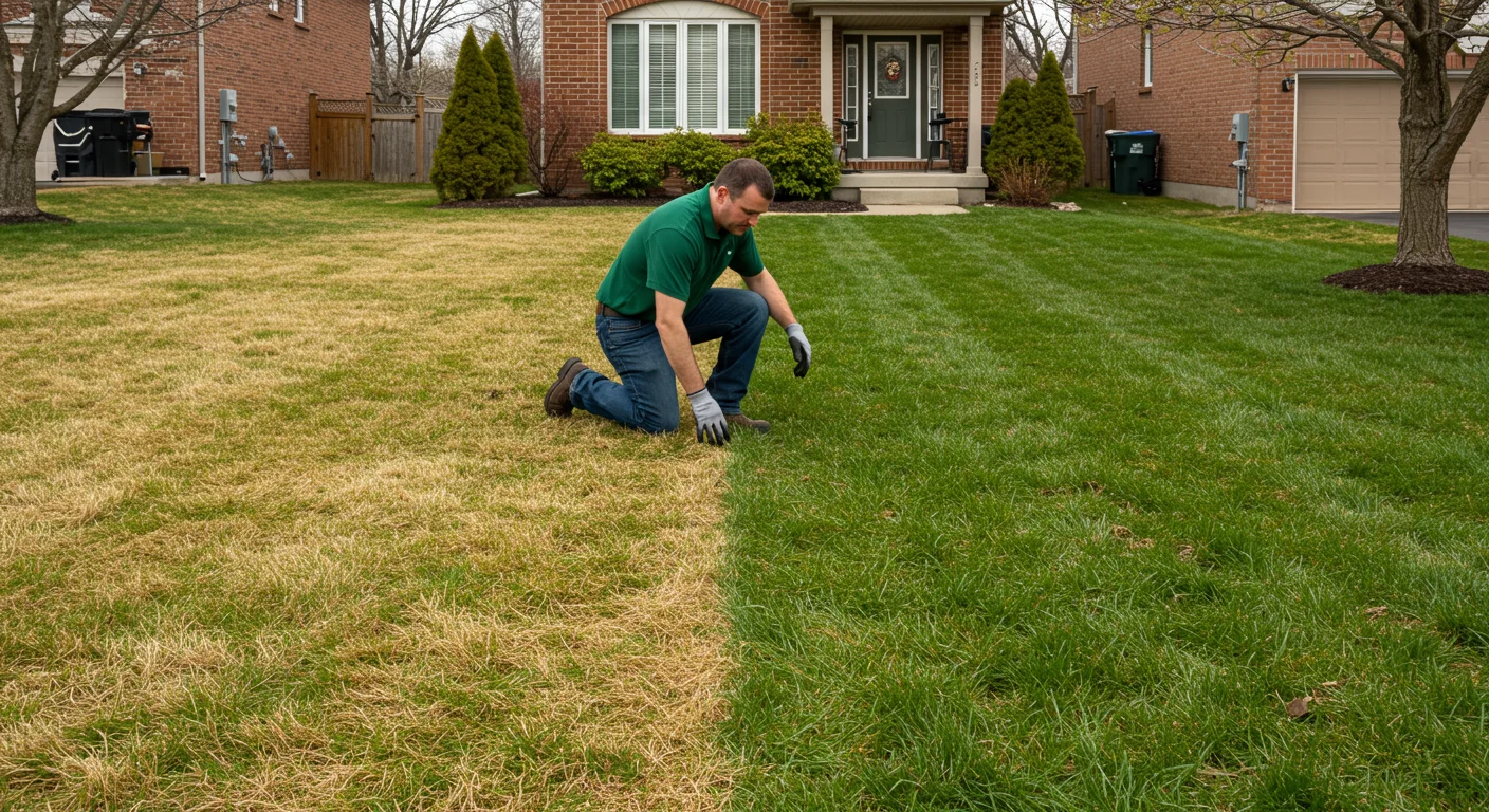 Spring Lawn Recovery in the GTA: How to Identify and Fix All 5 Types of Winter Damage